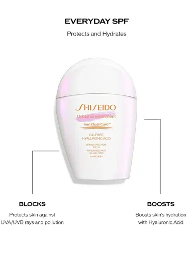 Shiseido Urban Environment Oil-Free Sunscreen SPF 42 1.7 oz | Thumbnail 9 Shiseido Urban Environment Oil-Free Sunscreen SPF 42 1.7 oz | Thumbnail 9