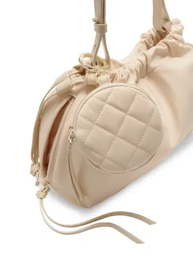 MZ Wallace Women's Waverly Drawstring Shoulder Bag - Buff | Thumbnail 5 MZ Wallace Women's Waverly Drawstring Shoulder Bag - Buff | Thumbnail 5