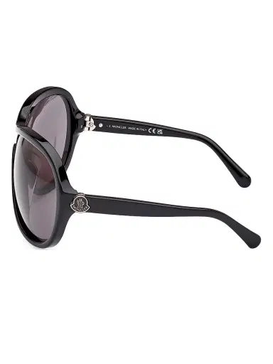 Moncler Women's Ellesole 69MM Butterfly Sunglasses - Black Smoke | Thumbnail 4 Moncler Women's Ellesole 69MM Butterfly Sunglasses - Black Smoke | Thumbnail 4