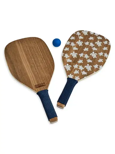 Vilebrequin Kid's Wooden Beach Paddle Game Set | Thumbnail 2 Vilebrequin Kid's Wooden Beach Paddle Game Set | Thumbnail 2
