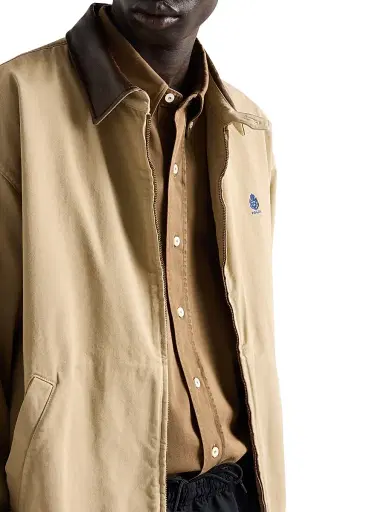 Prada Men's Cotton Shirt - Brown - Size Large | Thumbnail 4 Prada Men's Cotton Shirt - Brown - Size Large | Thumbnail 4
