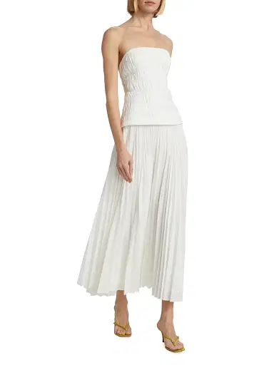 Acler Women's Bristol Strapless Midi-Dress - | Thumbnail 2 Acler Women's Bristol Strapless Midi-Dress - | Thumbnail 2
