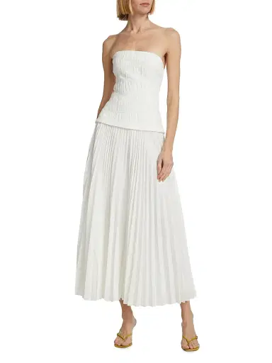 Acler Women's Bristol Strapless Midi-Dress - | Thumbnail 3 Acler Women's Bristol Strapless Midi-Dress - | Thumbnail 3