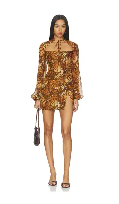 Kim Shui Silk Chiffon Dress | Thumbnail 1 Kim Shui Silk Chiffon Dress | Thumbnail 1