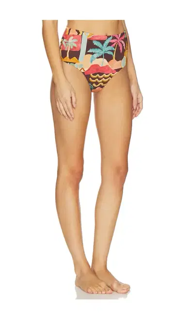 MINKPINK Isola High Waisted Bikini Bottom | Thumbnail 2 MINKPINK Isola High Waisted Bikini Bottom | Thumbnail 2