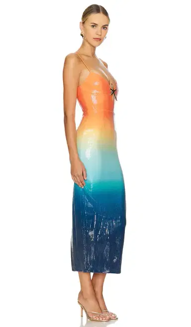 Runaway The Label Benito Midi Dress | Thumbnail 2 Runaway The Label Benito Midi Dress | Thumbnail 2