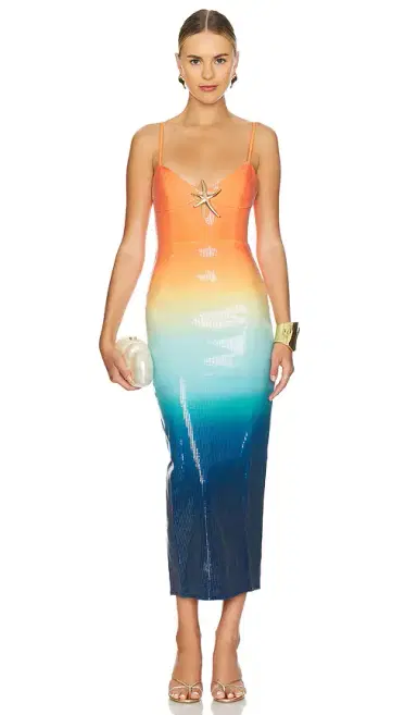 Runaway The Label Benito Midi Dress | Thumbnail 1 Runaway The Label Benito Midi Dress | Thumbnail 1