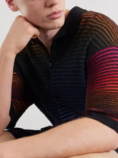 Loewe Paula's Ibiza Knitted Cotton-Blend Shirt - Men | Thumbnail 5 Loewe Paula's Ibiza Knitted Cotton-Blend Shirt - Men | Thumbnail 5