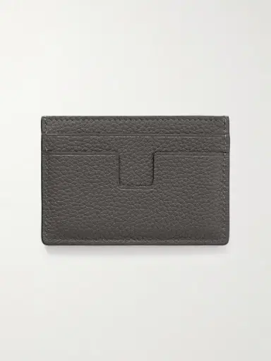 Tom Ford Full-Grain Leather Cardholder - Men | Thumbnail 2 Tom Ford Full-Grain Leather Cardholder - Men | Thumbnail 2
