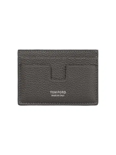 Tom Ford Full-Grain Leather Cardholder - Men | Thumbnail 1 Tom Ford Full-Grain Leather Cardholder - Men | Thumbnail 1