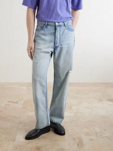 Auralee Wide-Leg Jeans - Men | Thumbnail 3 Auralee Wide-Leg Jeans - Men | Thumbnail 3