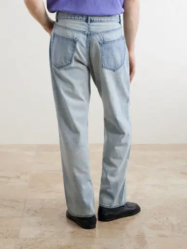 Auralee Wide-Leg Jeans - Men | Thumbnail 4 Auralee Wide-Leg Jeans - Men | Thumbnail 4
