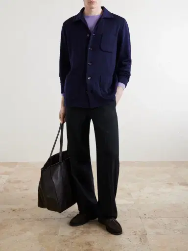 Lardini Virgin Wool Cardigan - Men | Thumbnail 2 Lardini Virgin Wool Cardigan - Men | Thumbnail 2