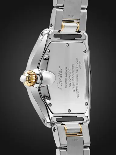 Cartier Roadster de Automatic Interchangeable 18-Karat Gold and Stainless Steel Watch, Ref. W2RD0010 - Men | Thumbnail 3 Cartier Roadster de Automatic Interchangeable 18-Karat Gold and Stainless Steel Watch, Ref. W2RD0010 - Men | Thumbnail 3