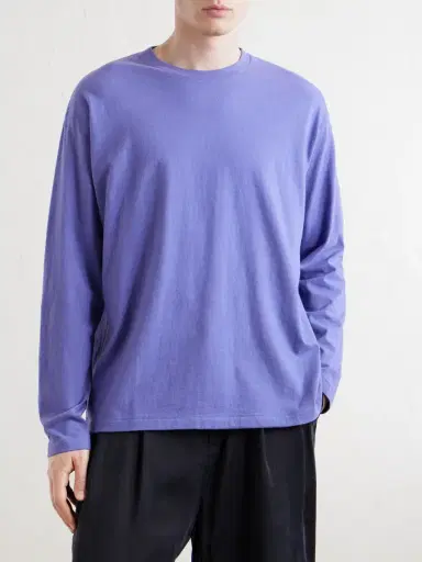 Auralee Organic Cotton-Jersey T-Shirt - Men | Thumbnail 3 Auralee Organic Cotton-Jersey T-Shirt - Men | Thumbnail 3