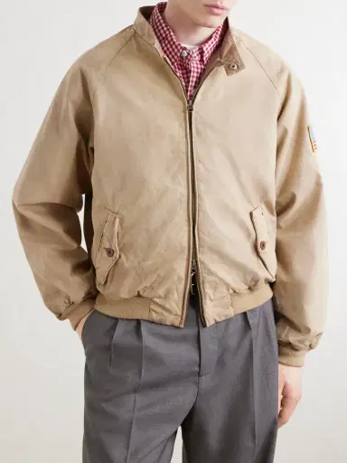 Cherry Los Angeles Logo-Embroidered Cotton-Twill Bomber Jacket - Men | Thumbnail 3 Cherry Los Angeles Logo-Embroidered Cotton-Twill Bomber Jacket - Men | Thumbnail 3