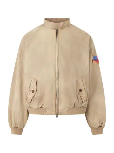 Cherry Los Angeles Logo-Embroidered Cotton-Twill Bomber Jacket - Men | Thumbnail 1 Cherry Los Angeles Logo-Embroidered Cotton-Twill Bomber Jacket - Men | Thumbnail 1