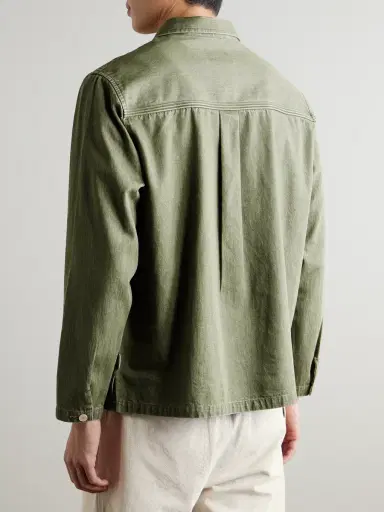 Folk Meyer Cotton Overshirt - Men | Thumbnail 4 Folk Meyer Cotton Overshirt - Men | Thumbnail 4