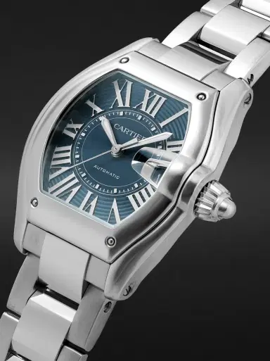 Cartier Roadster de Automatic 47.2 Interchangeable Stainless Steel and Rubber Watch, Ref. No. WSRD0014 - Men | Thumbnail 2 Cartier Roadster de Automatic 47.2 Interchangeable Stainless Steel and Rubber Watch, Ref. No. WSRD0014 - Men | Thumbnail 2