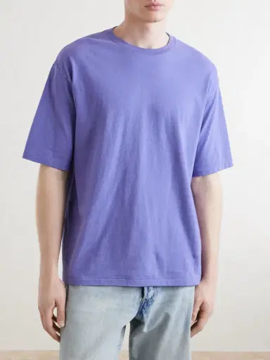 Auralee Organic Cotton-Jersey T-Shirt - Men | Thumbnail 3 Auralee Organic Cotton-Jersey T-Shirt - Men | Thumbnail 3