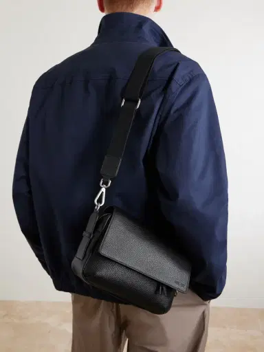 NN07 Port Small Satchel 90023 Full-Grain Leather Messenger Bag - Men | Thumbnail 2 NN07 Port Small Satchel 90023 Full-Grain Leather Messenger Bag - Men | Thumbnail 2