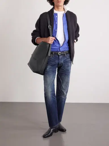 Tom Ford Full-Grain Leather Tote Bag - Men | Thumbnail 2 Tom Ford Full-Grain Leather Tote Bag - Men | Thumbnail 2