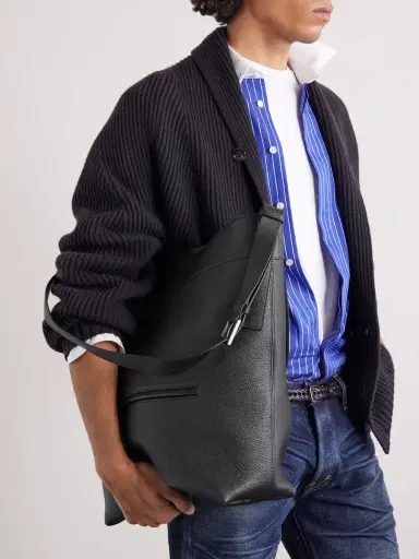 Tom Ford Full-Grain Leather Tote Bag - Men | Thumbnail 3 Tom Ford Full-Grain Leather Tote Bag - Men | Thumbnail 3
