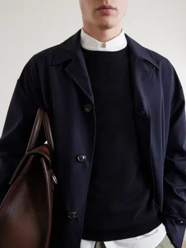 Lardini Wool and Cashmere-Blend Sweater - Men | Thumbnail 5 Lardini Wool and Cashmere-Blend Sweater - Men | Thumbnail 5
