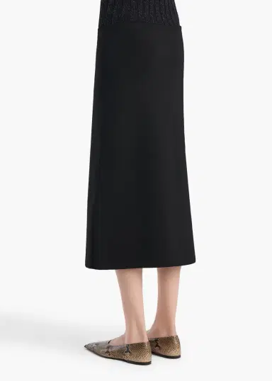 Khaite Petra Skirt In Black | Thumbnail 4 Khaite Petra Skirt In Black | Thumbnail 4