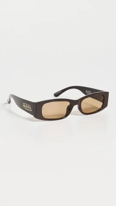 AIRE x Von Dutch Innocence Sunglasses Chocolate One Size | Thumbnail 4 AIRE x Von Dutch Innocence Sunglasses Chocolate One Size | Thumbnail 4