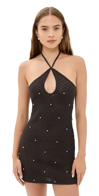 STAUD Isola Dress Espresso | Thumbnail 1 STAUD Isola Dress Espresso | Thumbnail 1