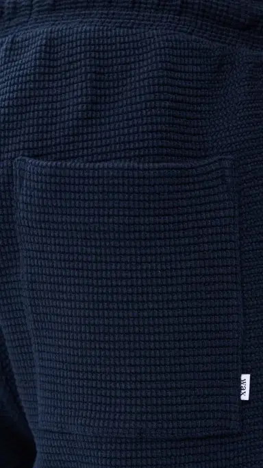 Wax London am Textured Interlock Shorts 8 Navy | Thumbnail 6 Wax London am Textured Interlock Shorts 8 Navy | Thumbnail 6
