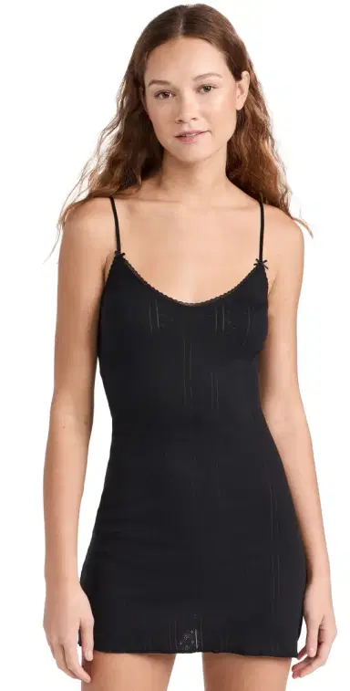 COUCOU Cami Dress Black | Thumbnail 1 COUCOU Cami Dress Black | Thumbnail 1