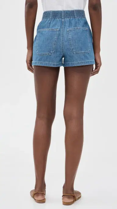 Veronica Beard Jean Sally Shorts Good Fortune | Thumbnail 3 Veronica Beard Jean Sally Shorts Good Fortune | Thumbnail 3