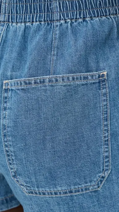 Veronica Beard Jean Sally Shorts Good Fortune | Thumbnail 6 Veronica Beard Jean Sally Shorts Good Fortune | Thumbnail 6