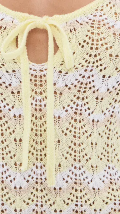 Splendid Eleni Sweater Tank Lemon Drop Multi | Thumbnail 6 Splendid Eleni Sweater Tank Lemon Drop Multi | Thumbnail 6