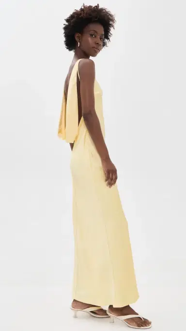 Runaway the Label Raelyn Maxi Dress Lemon | Thumbnail 4 Runaway the Label Raelyn Maxi Dress Lemon | Thumbnail 4