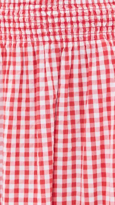 Splendid Gigi Gingham Midi Skirt Firework/White | Thumbnail 6 Splendid Gigi Gingham Midi Skirt Firework/White | Thumbnail 6