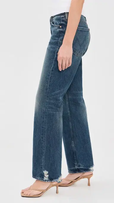 MOTHER Petite Lil Reifler Jeans After Midnight | Thumbnail 4 MOTHER Petite Lil Reifler Jeans After Midnight | Thumbnail 4