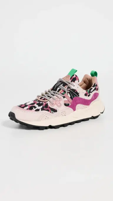 Flower Mountain Yamano 3 Sneakers Camo Pink/Fuchsia 35 | Thumbnail 2 Flower Mountain Yamano 3 Sneakers Camo Pink/Fuchsia 35 | Thumbnail 2