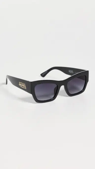 AIRE x Von Dutch Vendetta Sunglasses Black One Size | Thumbnail 4 AIRE x Von Dutch Vendetta Sunglasses Black One Size | Thumbnail 4