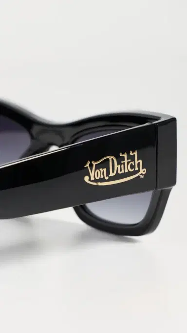 AIRE x Von Dutch Vendetta Sunglasses Black One Size | Thumbnail 5 AIRE x Von Dutch Vendetta Sunglasses Black One Size | Thumbnail 5