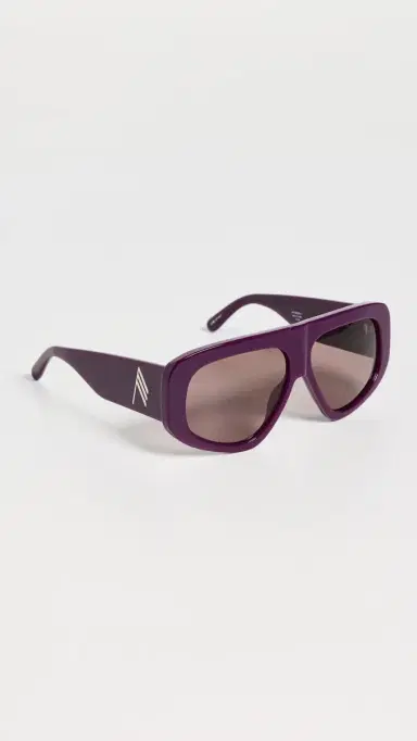 The Attico Milano Sunglasses Purple One Size | Thumbnail 4 The Attico Milano Sunglasses Purple One Size | Thumbnail 4