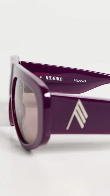The Attico Milano Sunglasses Purple One Size | Thumbnail 5 The Attico Milano Sunglasses Purple One Size | Thumbnail 5