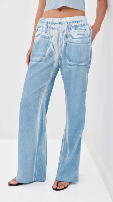 Acne Studios Twill Trousers Light Blue 38 | Thumbnail 2 Acne Studios Twill Trousers Light Blue 38 | Thumbnail 2