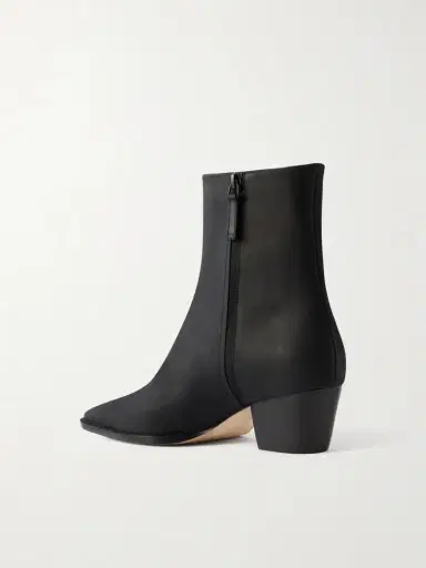 Manolo Blahnik Aliera 50 Nubuck Ankle Boots | Thumbnail 3 Manolo Blahnik Aliera 50 Nubuck Ankle Boots | Thumbnail 3