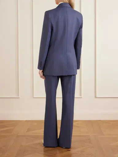 Victoria Beckham Katherine Twill Blazer | Thumbnail 4 Victoria Beckham Katherine Twill Blazer | Thumbnail 4