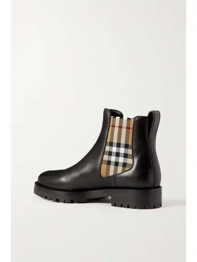 Burberry Leather Chelsea Boots | Thumbnail 3 Burberry Leather Chelsea Boots | Thumbnail 3
