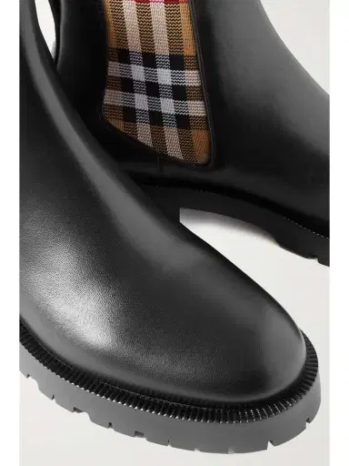 Burberry Leather Chelsea Boots | Thumbnail 4 Burberry Leather Chelsea Boots | Thumbnail 4