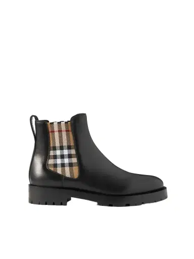 Burberry Leather Chelsea Boots | Thumbnail 1 Burberry Leather Chelsea Boots | Thumbnail 1